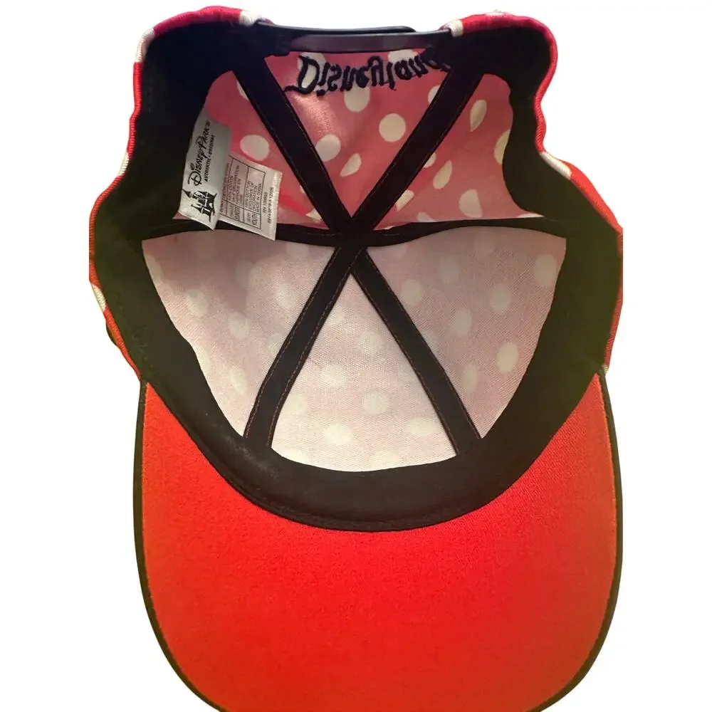 Disney Parks Minnie Mouse  Character Signature Baseball Cap with Ears